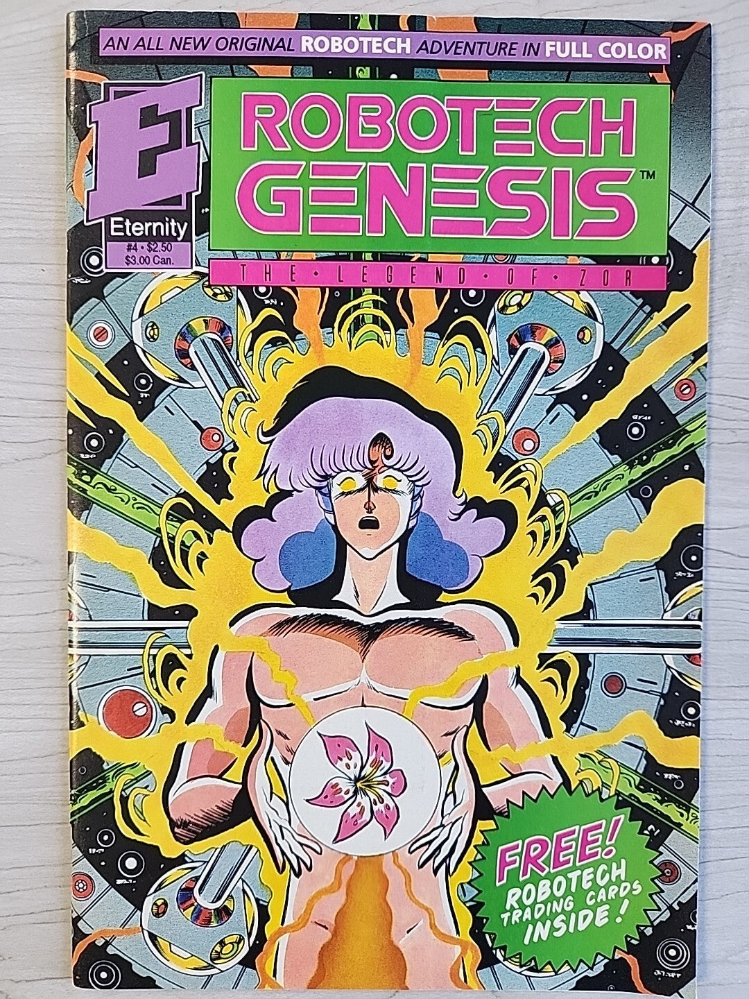 Robotech Genesis Legend of Zor # 1 2 3 4 Eternity Comics 1992 Newsstand & Direct