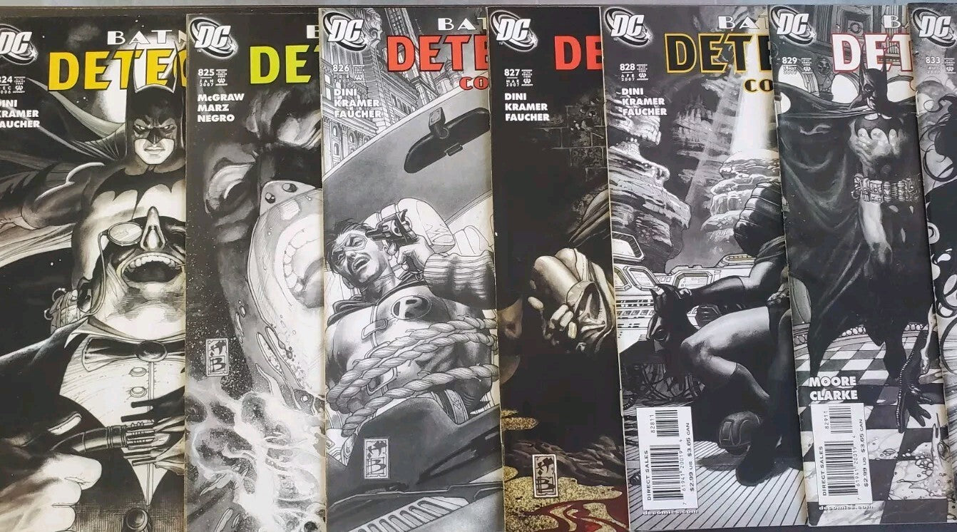 Detective Comics 823-829 & 833-849 Lot 1st App Harvest Included
