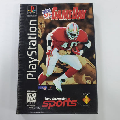 NFL GameDay (PlayStation 1, 1995) PS1 Long Box No Manual