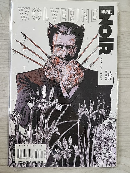 Marvel Wolverine Noir Issues 1-4 Limited Series Moore & Smith 2009 Plus Variant
