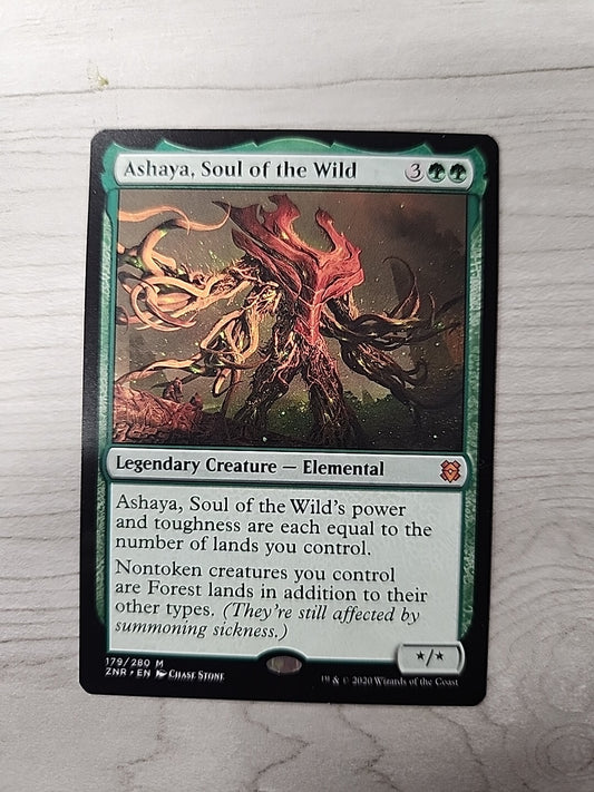 MTG Ashaya, Soul of the Wild Zendikar Rising 179/280 NM