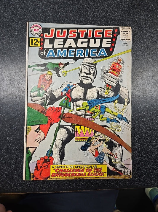 Justice League Of America #15 - DC Comics Early JLA Silver Age Comic