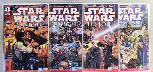 Star Wars Union #1 2 3 4 Lot Of 4 Complete Dark Horse Comics NM Wedding Of Luke