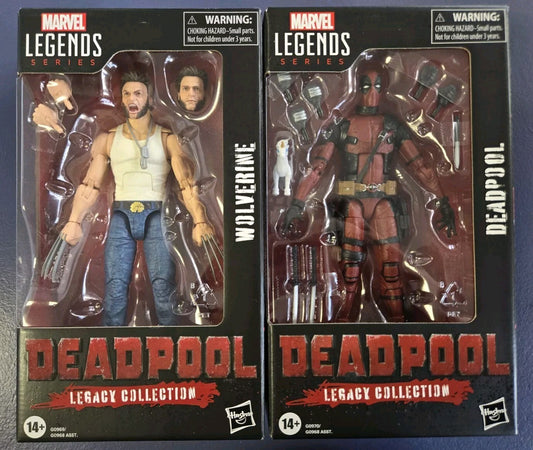Deadpool & Wolverine Marvel Legends Legacy Collection Bundle