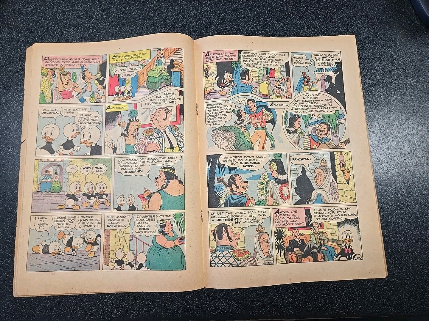 Four Color #328 Donald Duck #2 (Carl Barks) Dell Comics VG