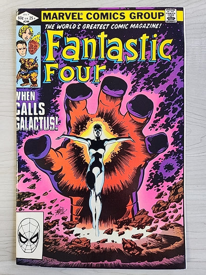 1982 Marvel Fantastic Four #244 1st Frankie Raye As Nova GALACTUS VF/NM 9.0