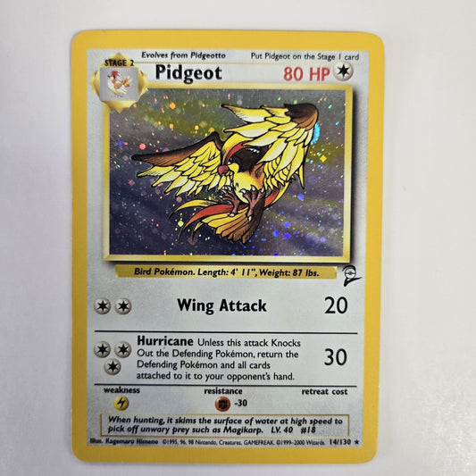 Pokemon Pidgeot 014/130 Base Set 2 Holo