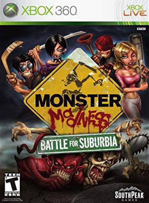 X360 MONSTER MADNESS: BATTLE FOR SUBURBIA