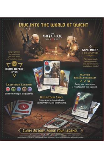 THE WITCHER WILD HUNT GWENT CARD GAME
