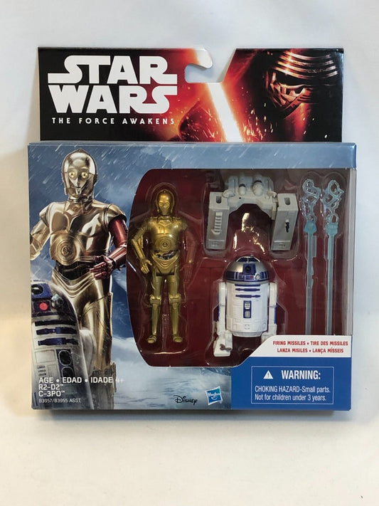 STAR WARS THE FORCE AWAKENS R2-D2 AND C-3PO BUNDLE