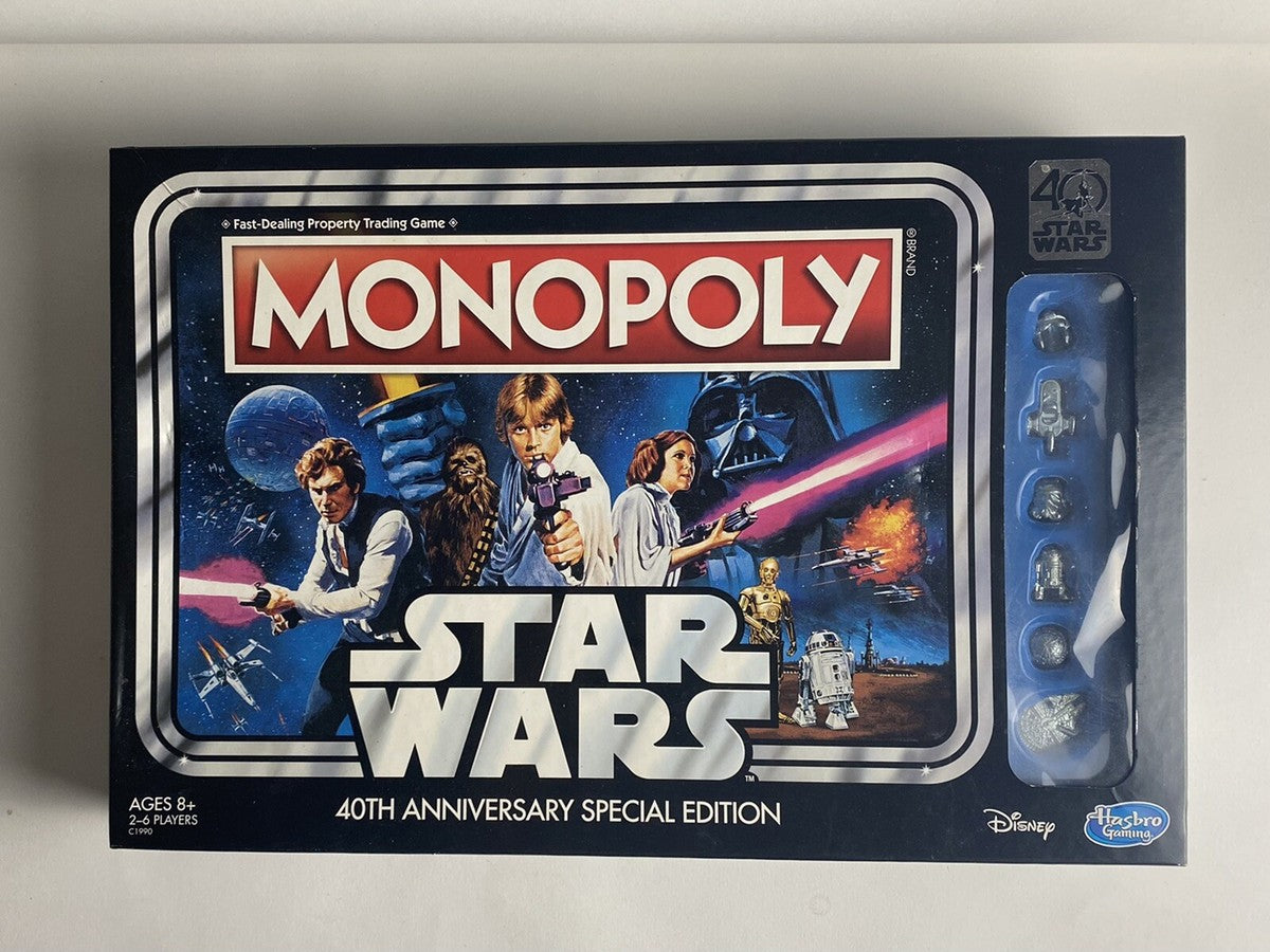 STAR WARS MONOPOLY 40TH ANNIVERSARY SPECIAL