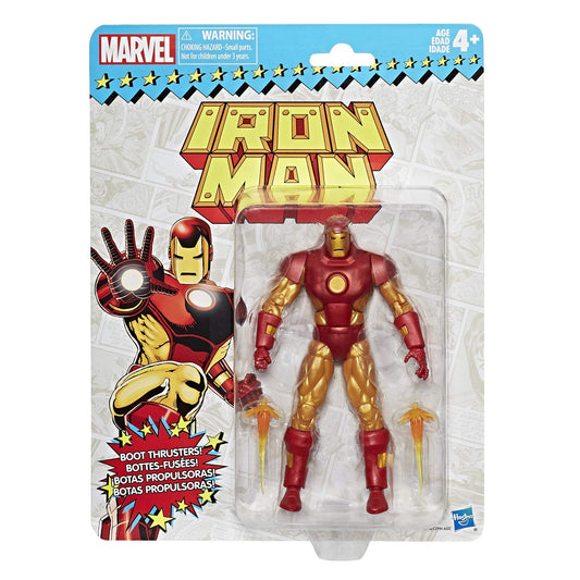 MARVEL LEGENDS RETRO CARD IRON MAN
