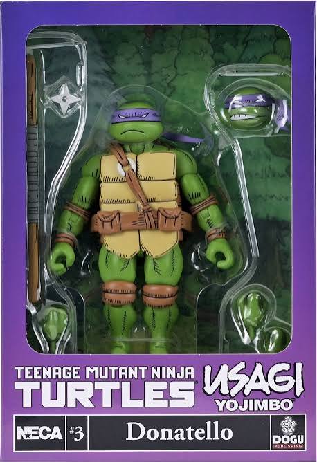 NECA TMNT USAGI YOJIMBO DONATELLO ACTION FIGURE