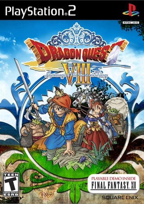 PS2 DRAGON QUEST VIII: JOURNEY OF THE CURSED KING