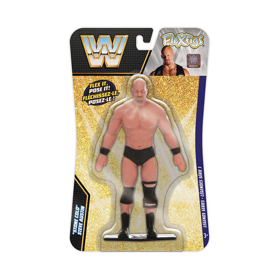 WWE FLEXFIGS STONE COLD STEVE AUSTIN