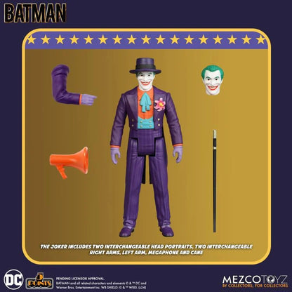 MEZCO 5 POINTS BATMAN ‘89 THE JOKER