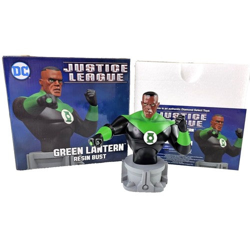 GREEN LANTERN ANIMATED JUSTICE LEAGUE RESIN BUST