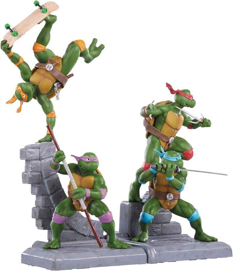TEENAGE MUTANT NINJA TURTLES 4 PACK PVC STATUE SET