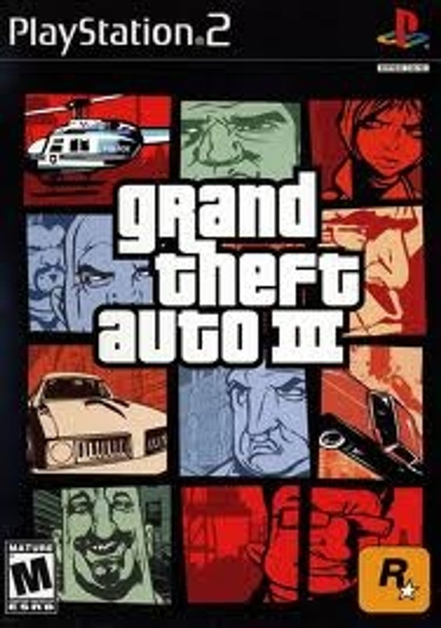 PS2 GRAND THEFT AUTO III