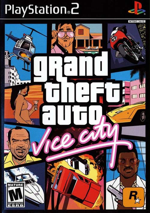 PS2 GRAND THEFT AUTO: VICE CITY