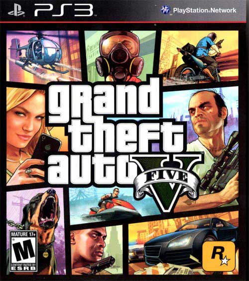 PS3 GRAND THEFT AUTO 5