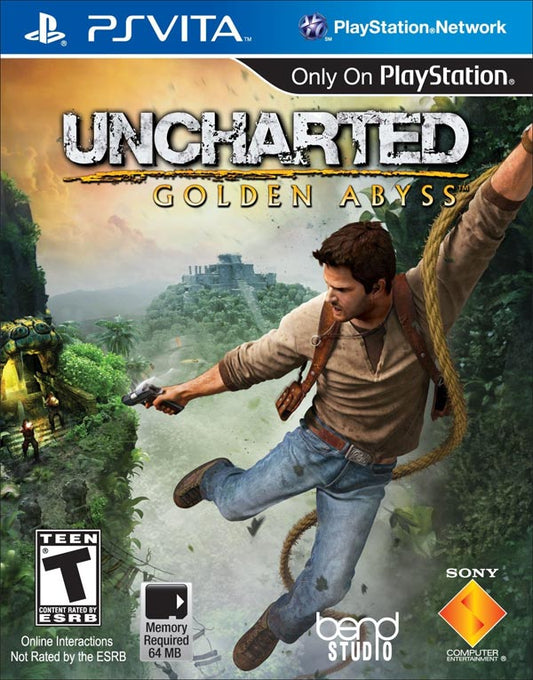 PSV UNCHARTED GOLDEN ABYSS