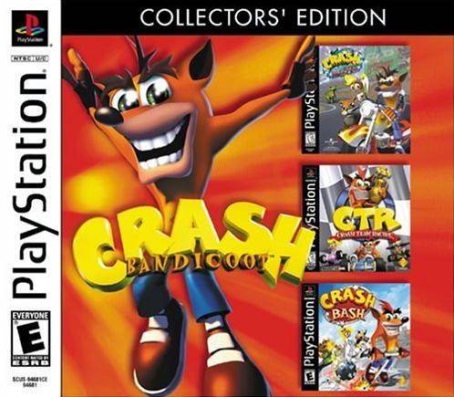 PS1 CRASH BANDICOOT COLLECTORS EDITION