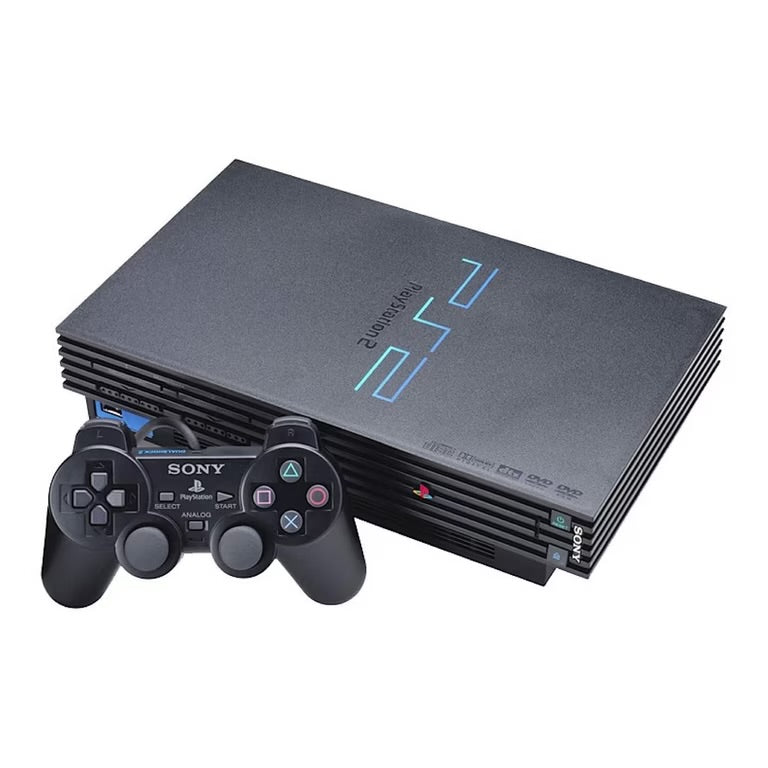 PLAYSTATION 2 BLACK FAT