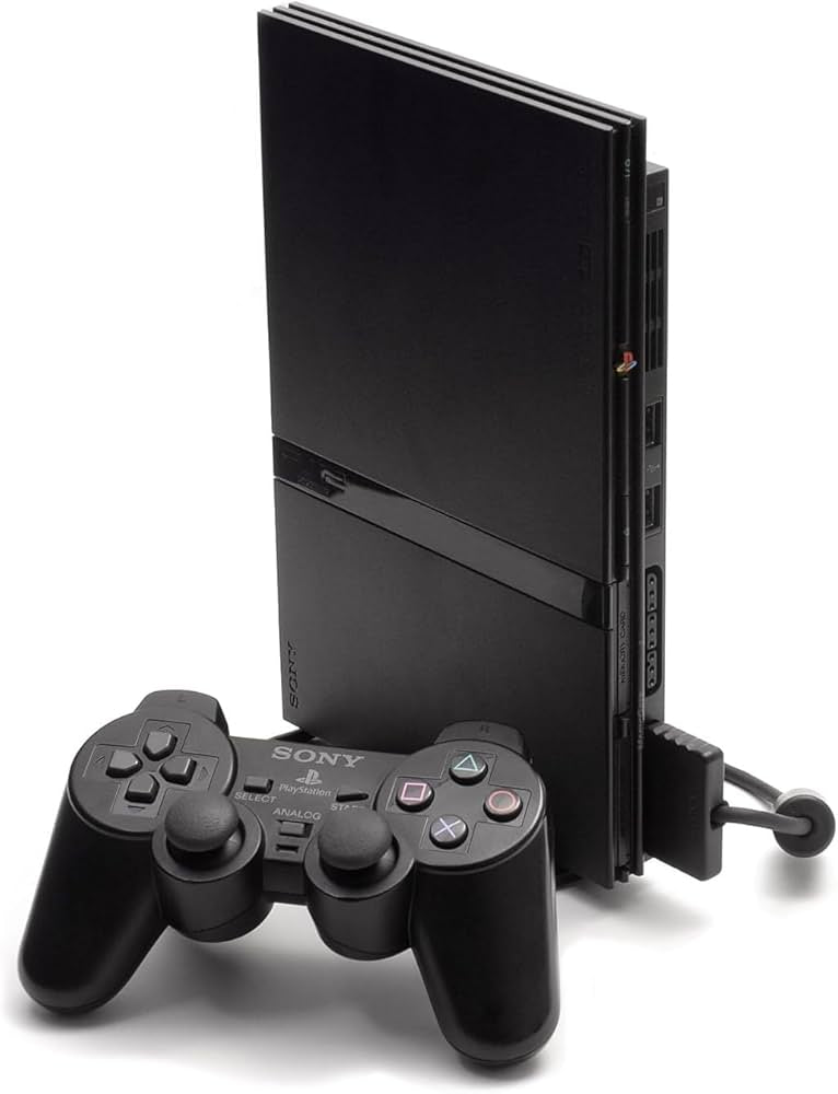 PLAYSTATION 2 SLIM BLACK