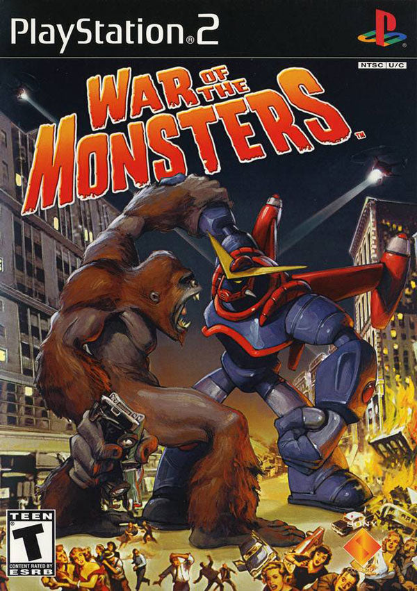 PS2 WAR OF THE MONSTERS