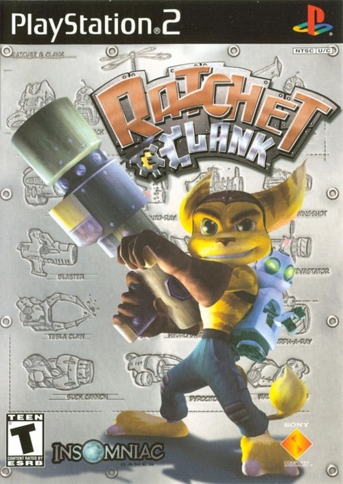PS2 RATCHET AND CLANK