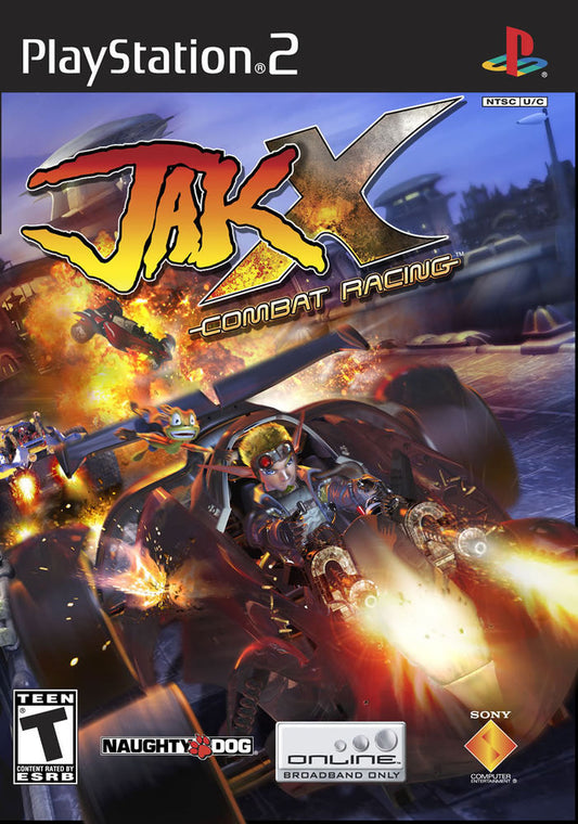 PS2 JAK X: COMBAT RACING