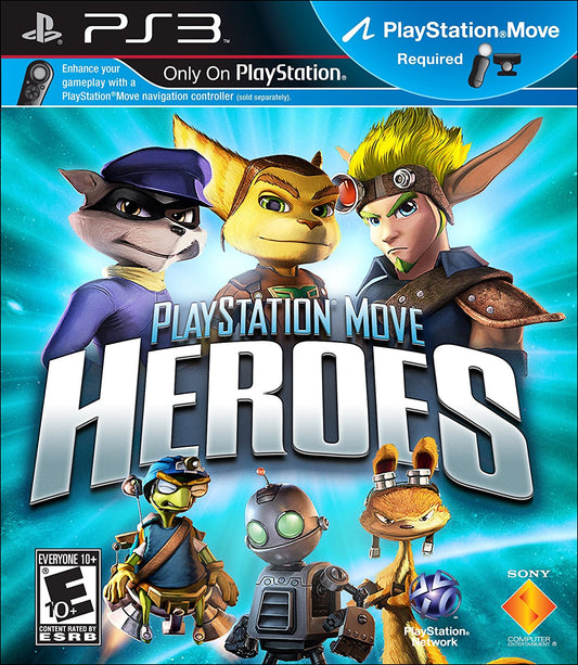 PS3 PLAYSTATION MOVE HEROES