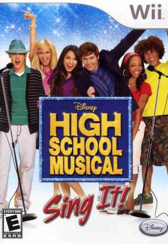 WII HIGH SCHOOL MUSICAL SING IT