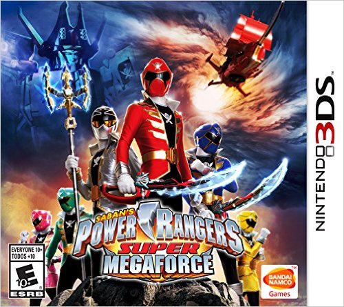 3DS POWER RANGERS SUPER MEGAFORCE - COMPLETE