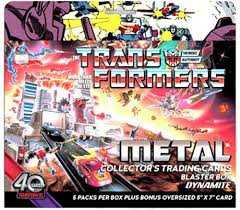 TRANSFORMERS 40TH ANNIVERSARY METAL BLASTER BOX