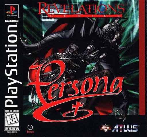 PS1 PERSONA REVELATIONS SERIES W REG CARD