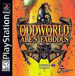 PS1 ODDWORLD ABE'S EXODDUS