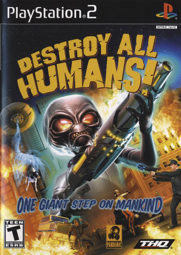 PS2 DESTROY ALL HUMANS