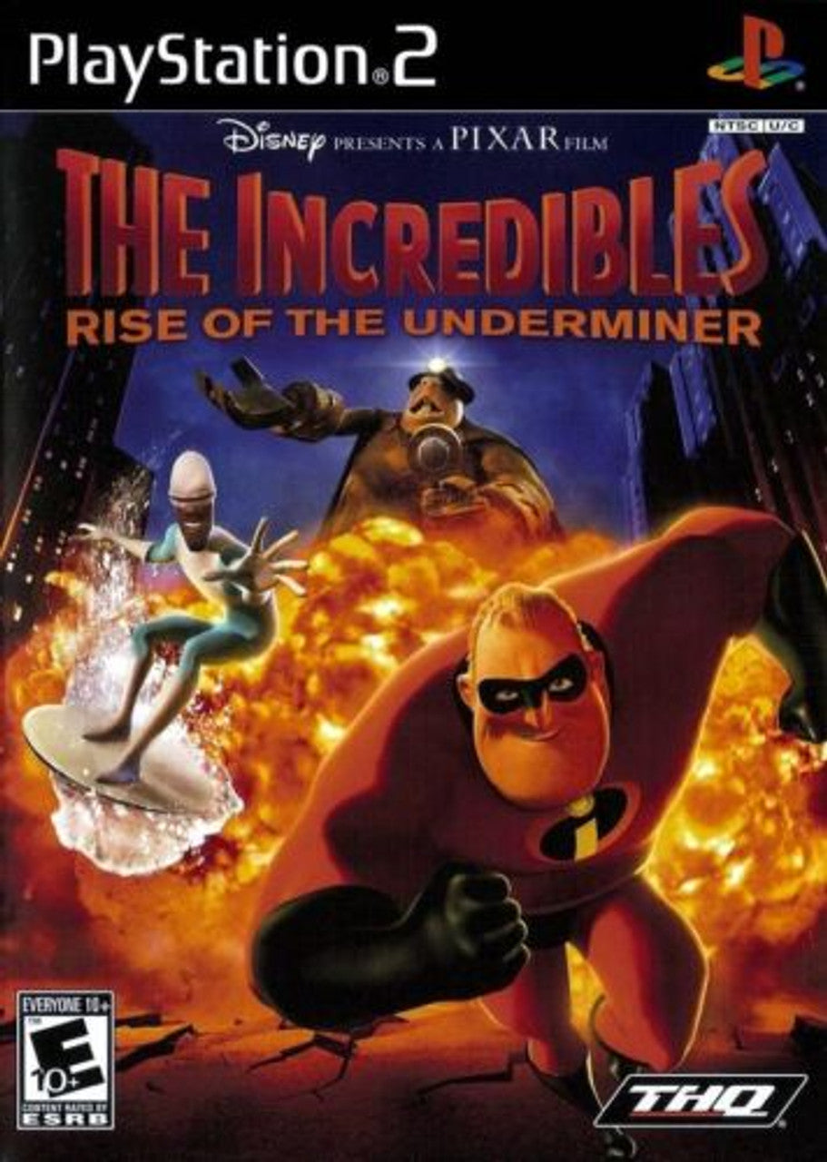 PS2 INCREDIBLES 2: RISE OF THE UNDERMINER