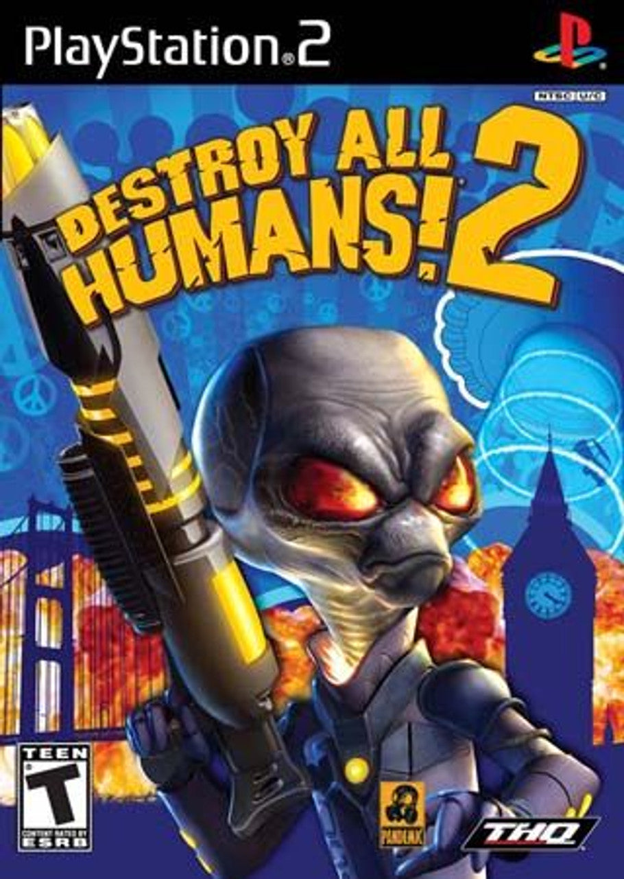 PS2 DESTROY ALL HUMANS 2