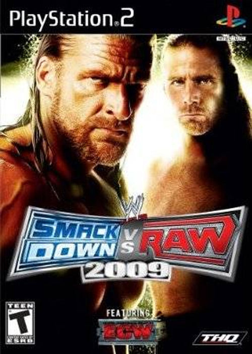 PS2 WWE SMACKDOWN VS RAW 2009