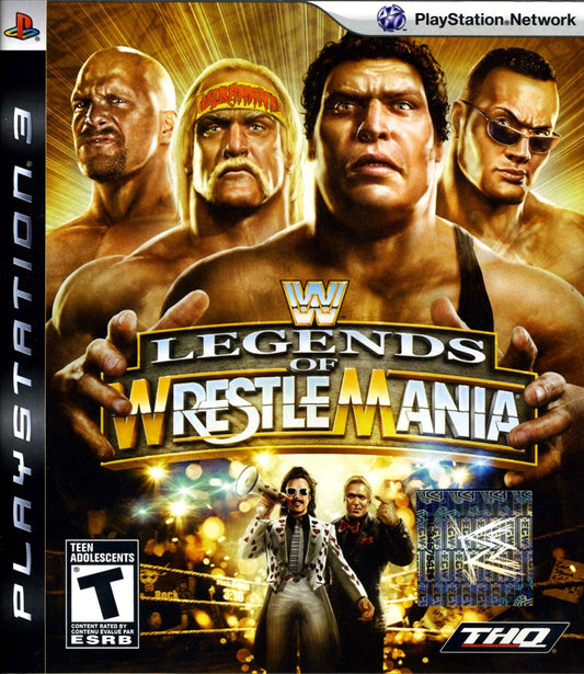 PS3 WWE LEGENDS OF WRESTLEMANIA