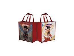 ABSOLUTE WONDER WOMAN SHOPPING BAGS