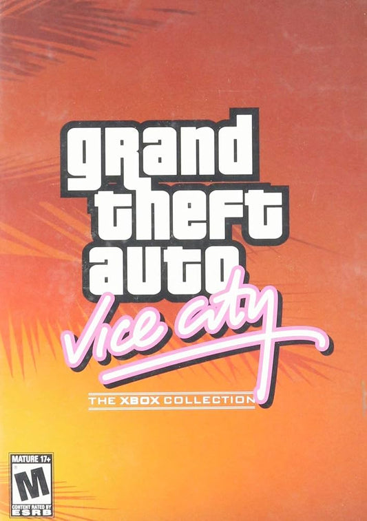 XBOX GRAND THEFT AUTO VICE CITY