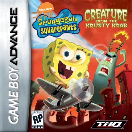 GBA SPONGEBOB SQUAREPANTS CREATURE FROM THE KRUSTY