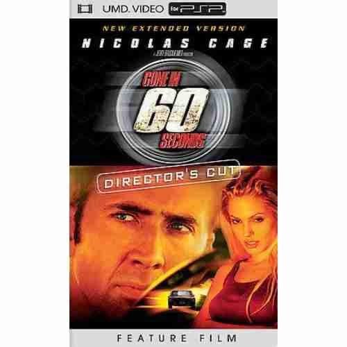 PSP GONE IN 60 SECONDS DIRECTOR'S CUT UMD VIDEO