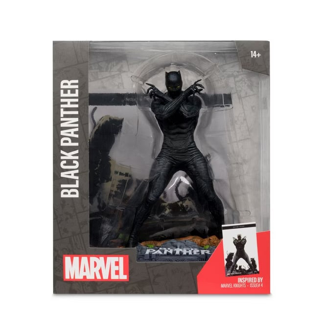 MCFARLANE TOYS MARVEL COLLECTION 1:10TH  BLACK PANTHER (MARVEL KNIGHTS #4)