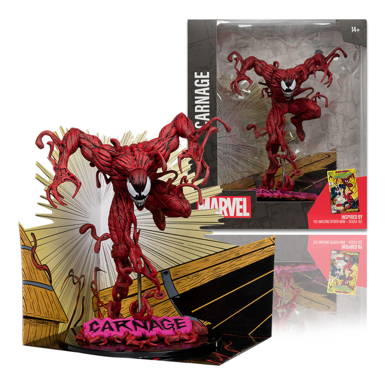 CARNAGE POSED FIGURE