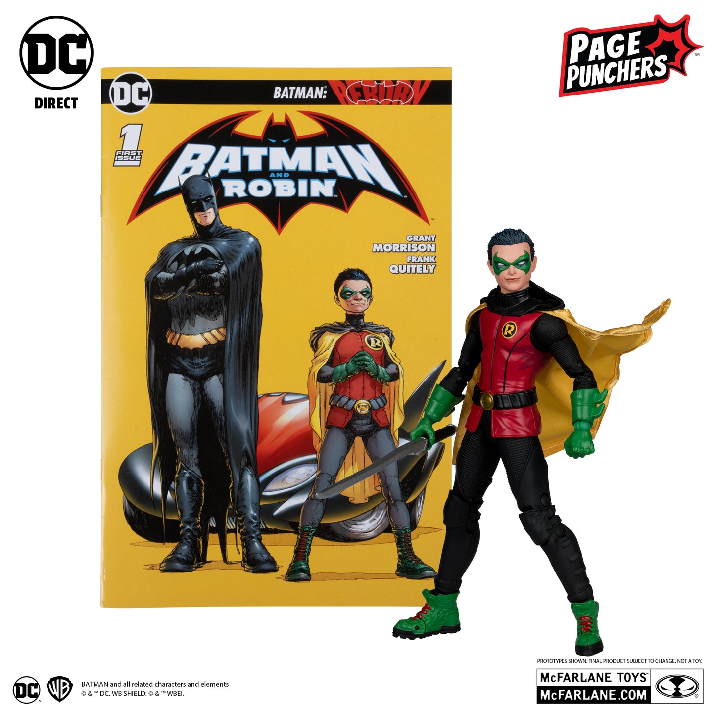 DAMIAN WAYNE ROBIN PAGE PUNCHER PLATINUM